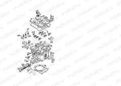 Cylinder - Head - Piston N>S
