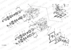 CYLINDER HEAD : TIMING SYSTEM [MOD:M 1200R]