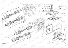 CYLINDER HEAD : TIMING SYSTEM [MOD:M821 STR]