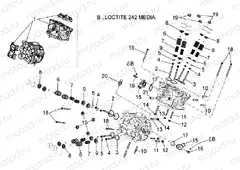 Cylinder head - valves