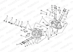 Cylinder head - valves