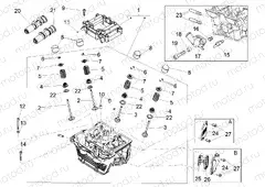 Cylinder head - valves