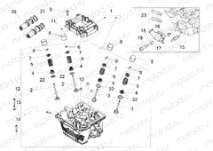 Cylinder head - valves