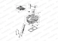Cylinder Head & Valves - Bonnevi