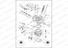 CYLINDER, HEAD & VALVES - V2⢠EVOLUTION (2 OF 2)