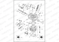 CYLINDER, HEAD & VALVES - V2⢠EVOLUTION (2 OF 2)