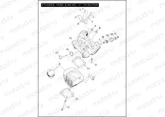 CYLINDER, HEAD, & VALVES - V2⢠EVOLUTION