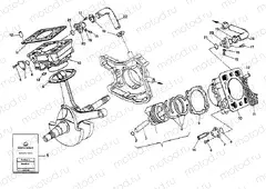 CYLINDER - PISTON » ENGINE CASE