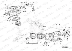 CYLINDER - PISTON » ENGINE CASE
