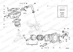 CYLINDER - PISTON » ENGINE CASE