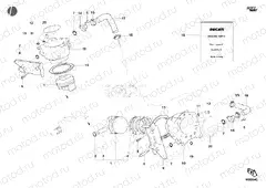 CYLINDER - PISTON » ENGINE CASE