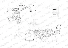 CYLINDER - PISTON » ENGINE CASE