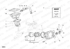 CYLINDER - PISTON » ENGINE CASE
