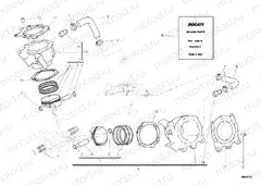 CYLINDER - PISTON » ENGINE CASE