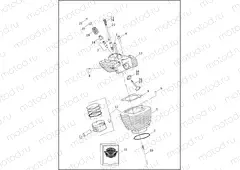 CYLINDERS, HEADS & VALVES - TWIN CAM 103â¢