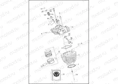 CYLINDERS, HEADS & VALVES - TWIN CAM 103â¢