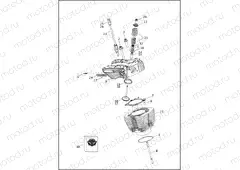 CYLINDERS, HEADS & VALVES - TWIN CAM 110â¢