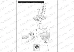 CYLINDERS, HEADS & VALVES - TWIN CAM 88â¢