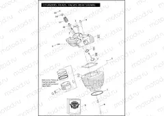 CYLINDERS, HEADS, VALVES - TWIN CAM 96â¢