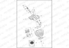 CYLINDERS, HEADS & VALVES - TWIN CAM 96â¢