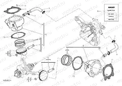 CYLINDERS - PISTONS [MOD:M 1200R]
