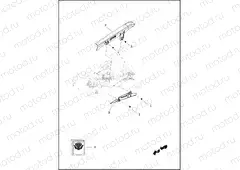 DEBRIS DEFLECTOR AND BELT GUARD