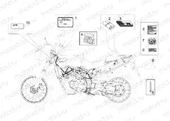 Decal and plate set