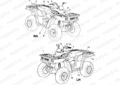 DECALS - A00CB32AA (4949354935A010) | DECALS - A00CB32AA (4949354935A010)