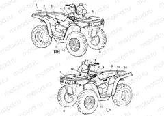 DECALS - A00CH33AC (4959905990A010) | DECALS - A00CH33AC (4959905990A010)