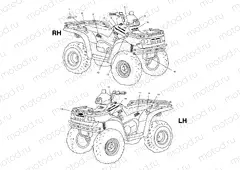 DECALS - A00CH50AC (4954805480A012) | DECALS - A00CH50AC (4954805480A012)