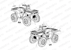 DECALS - A02CK42AA/AB (4970327032A08) | DECALS - A02CK42AA/AB (4970327032A08)