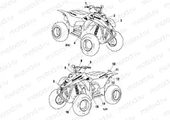 DECALS - A02EA05CA (4970817081C04) | DECALS - A02EA05CA (4970817081C04)