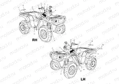 DECALS - A04CH42AA/AE/AG (4986068606A09) | DECALS - A04CH42AA/AE/AG (4986068606A09)
