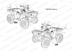 DECALS - A04CH59AK/AL/AN/AQ/AW (4987318731A09) | DECALS - A04CH59AK/AL/AN/AQ/AW (4987318731A09)
