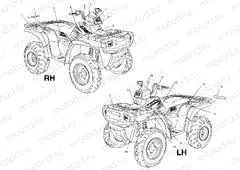 DECALS - A04CH68AC/AF/AH/AJ/AT/AV (4986128612A09) | DECALS - A04CH68AC/AF/AH/AJ/AT/AV (4986128612A09)