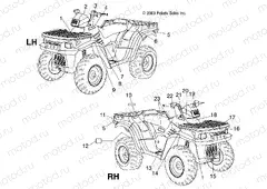 DECALS - A04JD50AA/AB/CA (4985938593A13) | DECALS - A04JD50AA/AB/CA (4985938593A13)