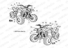 DECALS - A04KA09CA/CB (4991329132C04) | DECALS - A04KA09CA/CB (4991329132C04)