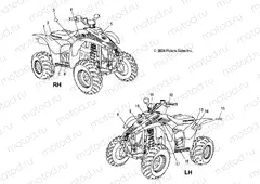 DECALS - A05BA25CA/CB (4994739473A09) | DECALS - A05BA25CA/CB (4994739473A09)