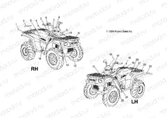 DECALS - A05CD32AA/AB/AC (4994909490A13) | DECALS - A05CD32AA/AB/AC (4994909490A13)