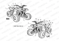 DECALS - A05KA09CA/CB (4995259525C05) | DECALS - A05KA09CA/CB (4995259525C05)