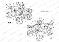 DECALS - A05MH50AB/AC/AG/AH/AL/AT/FB (4994169416A10) | DECALS - A05MH50AB/AC/AG/AH/AL/AT/FB (4994169416A10)
