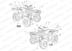 DECALS - A06MH50AQ/AX/AY/AZ/AL/AT (4999200139920013A09) | DECALS - A06MH50AQ/AX/AY/AZ/AL/AT (4999200139920013A09)