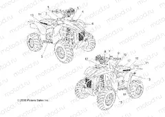 DECALS - A07BA50FA (49ATVDECAL07SCRMIN) | DECALS - A07BA50FA (49ATVDECAL07SCRMIN)