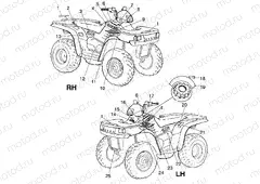 DECALS - A99CH45IA (4949154915A010) | DECALS - A99CH45IA (4949154915A010)