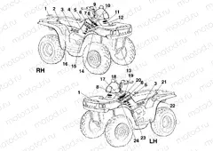 DECALS - A99CH50EA (4949114911a010) | DECALS - A99CH50EA (4949114911a010)