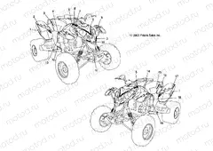 DECALS (AC) - A04GJ50AC (4986168616D10) | DECALS (AC) - A04GJ50AC (4986168616D10)