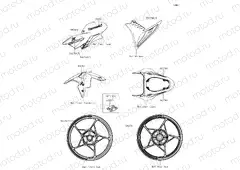 Decals Black HNFNN