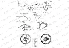 Decals Gray (FPFBN & FPSBN)