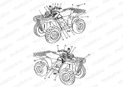 DECALS Magnum 2X4 W98AA42A (4945524552B001) | DECALS Magnum 2X4 W98AA42A (4945524552B001)