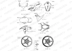 Decals Silver (FPFBN & FPSBN)